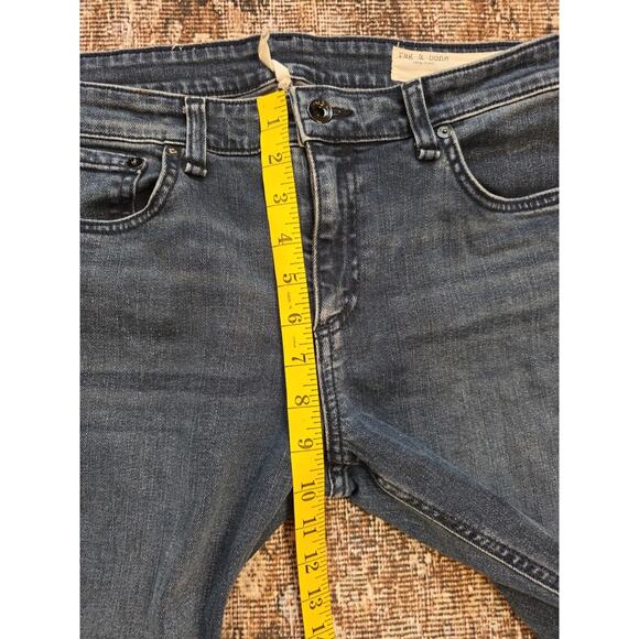 Rag & Bone Dre Low Rise Slim Boyfriend Jeans Women’s Size 29 Blue Denim - Picture 6 of 10